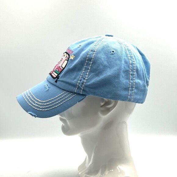 KBETHOS Vintage Distressed 'Happy Campers'  Hat - Picture 3 of 8